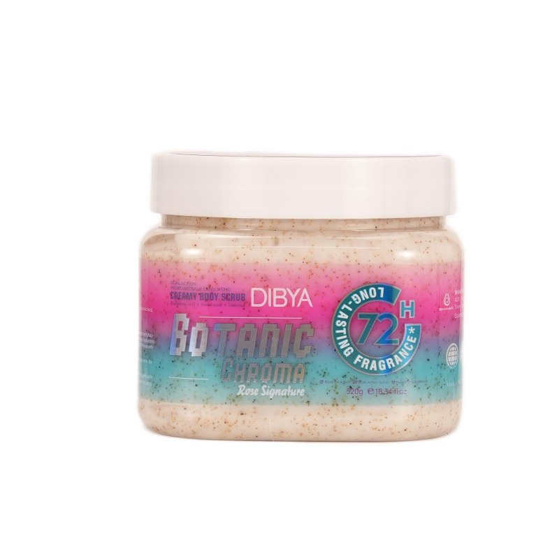 Botanic Chroma Dual-Action Moisturizing & Exfoliating
Body Scrub – Rose Signature