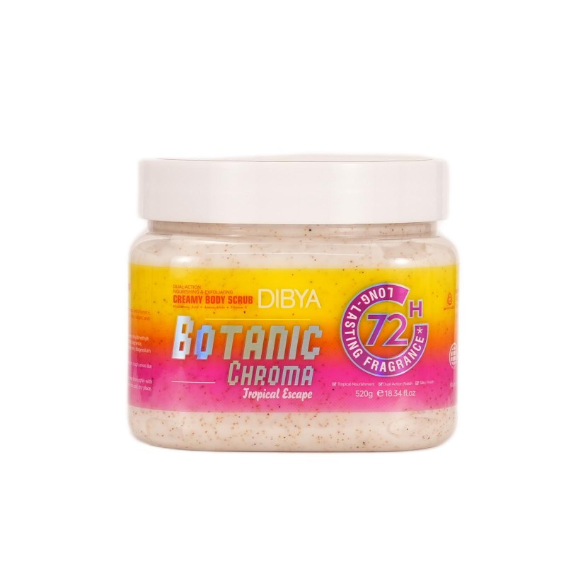 Botanic Chroma Dual-Action Nourishing & Exfoliating Scrub
–Tropical Escape