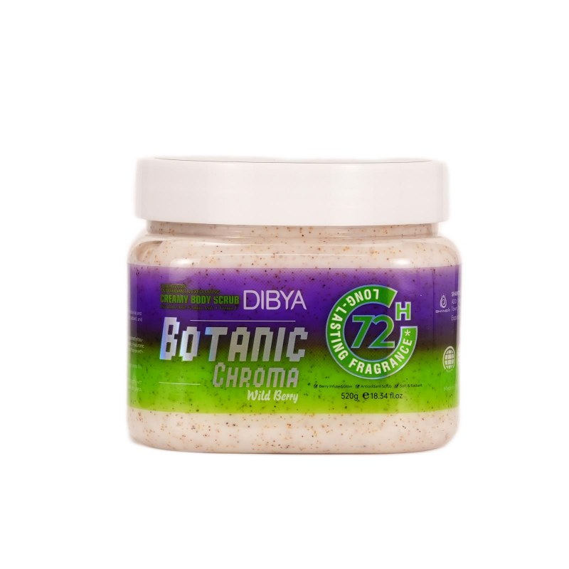 Botanic Chroma Dual-Action Antioxidant & Exfoliating Body
Scrub – Wild Berry