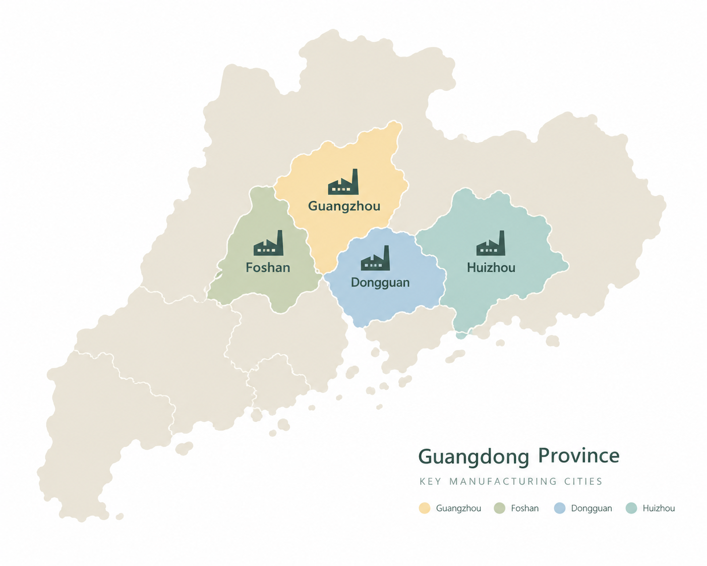 Guangdong Map