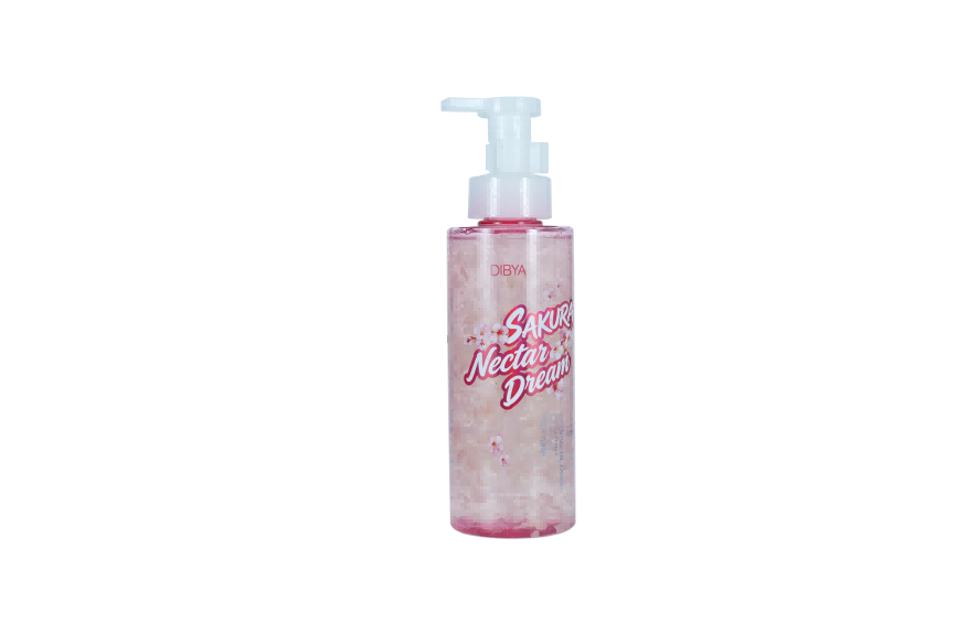 600ml Nectar Dream Essential Oil Aroma Sakura Petals Brightening Body Wash